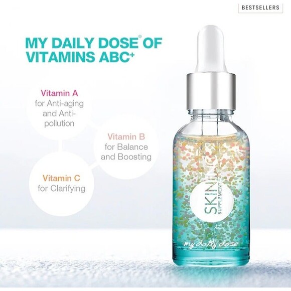 NIB SKIN INC My Daily Dose of Vitamins ABC Serum Balance Detox Texture Tone - Picture 6 of 12